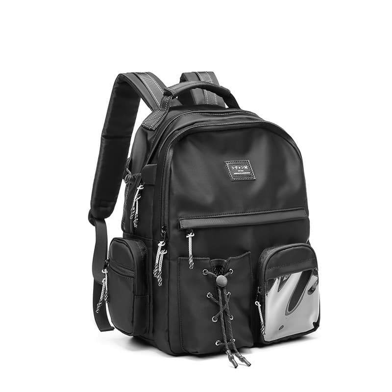 CHAOFANJI Design Japanese capacious backpack, shoulder bag, trend of season, for students 4