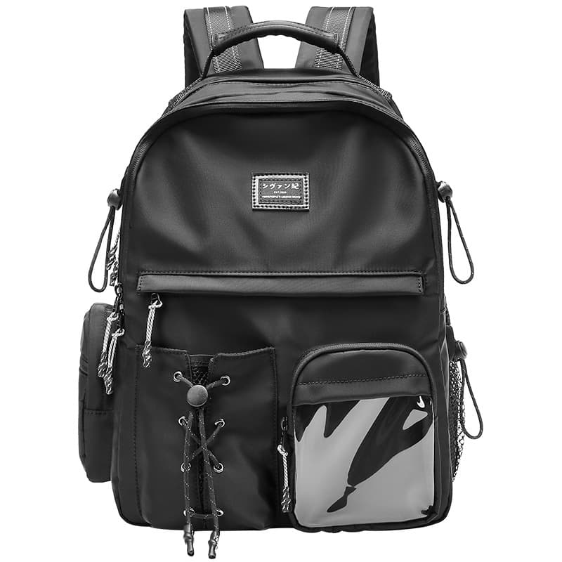 CHAOFANJI Design Japanese capacious backpack, shoulder bag, trend of season, for students 5