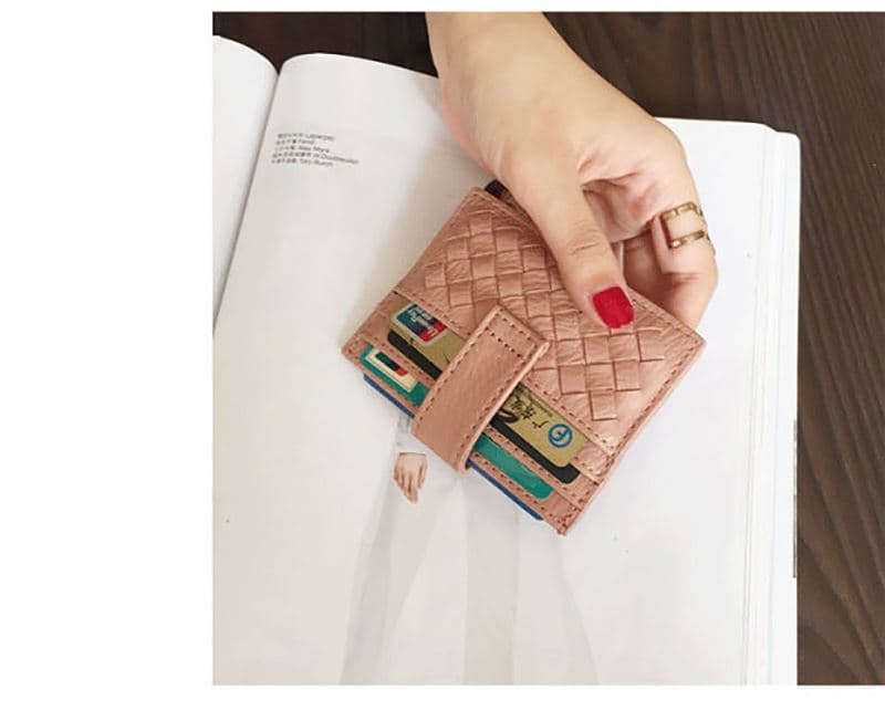 Female ladies color bag ID card card holder card holder card holder 3