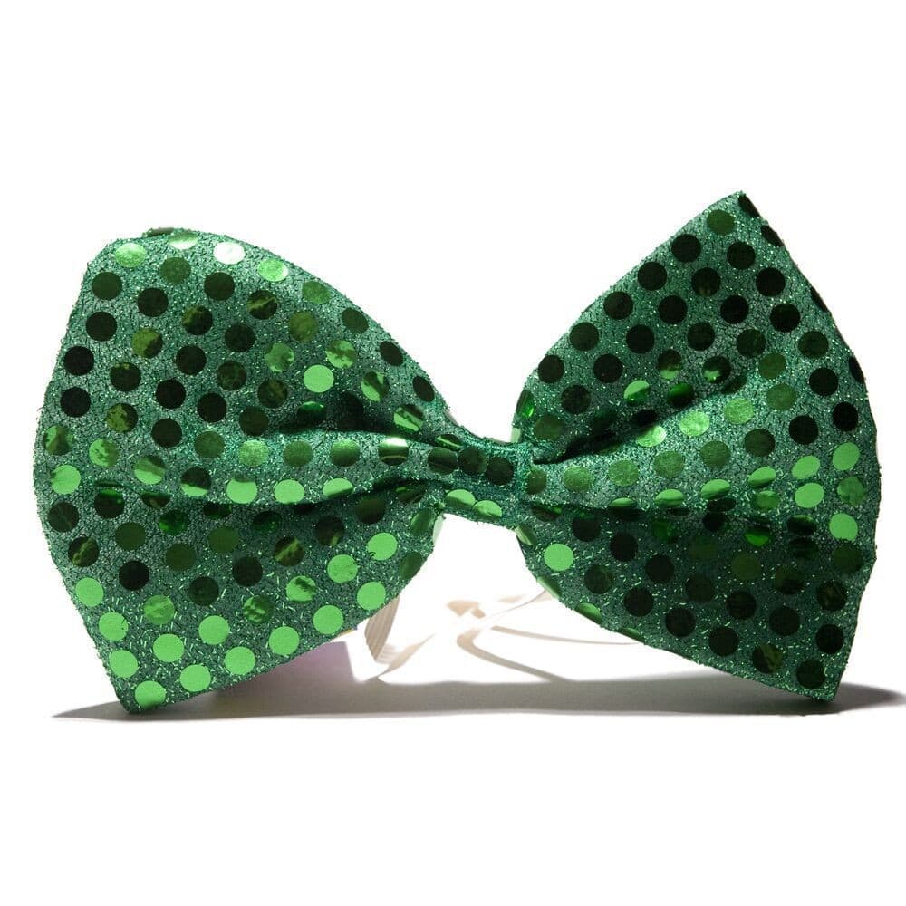 Santa Patrick Festival leader knot set Irish carnival luck of Irish green tie 5