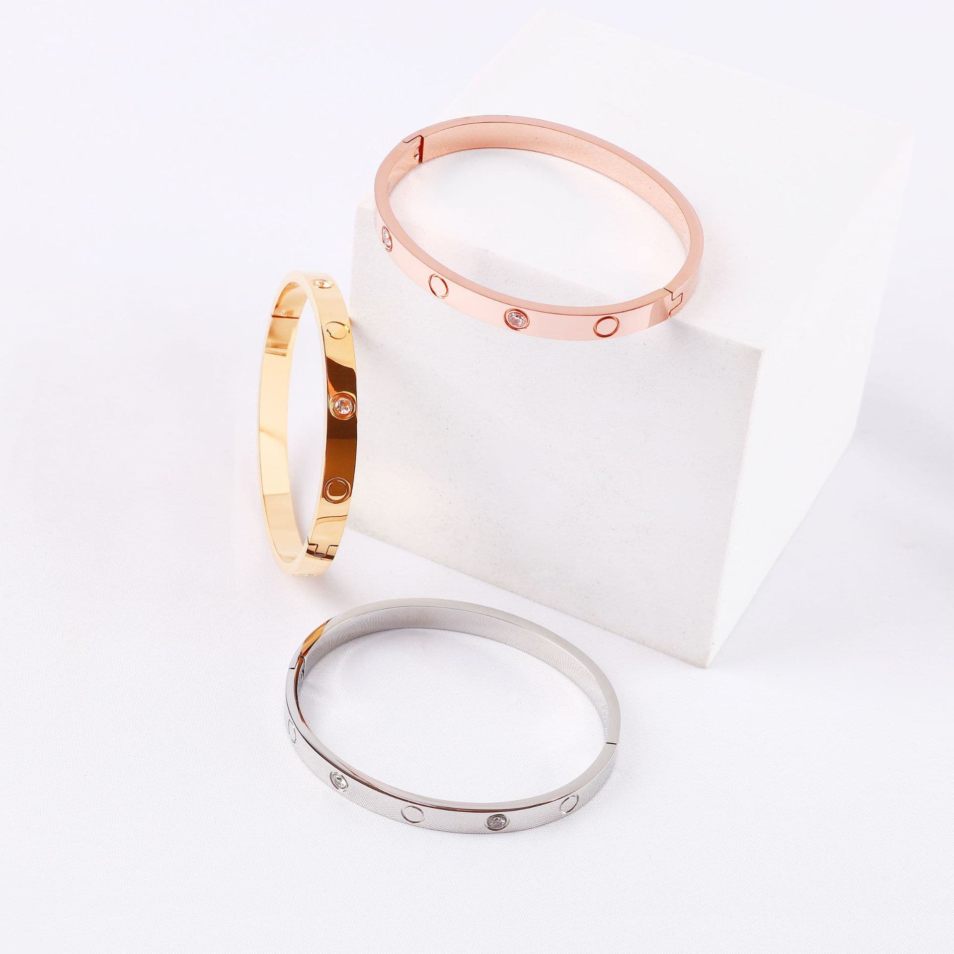 (Cross-border trading), bracelet stainless steel, 750 sample gold, direct shipments from factory 3