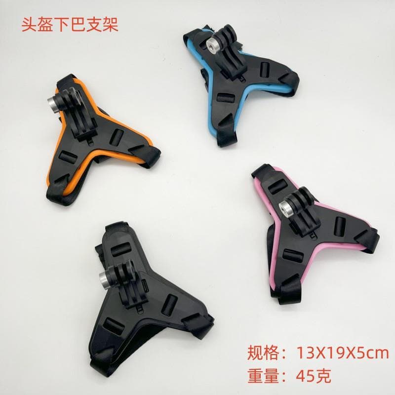 Equipment for cycling, helmet, belt, sports tubing, off-road camera with accessories