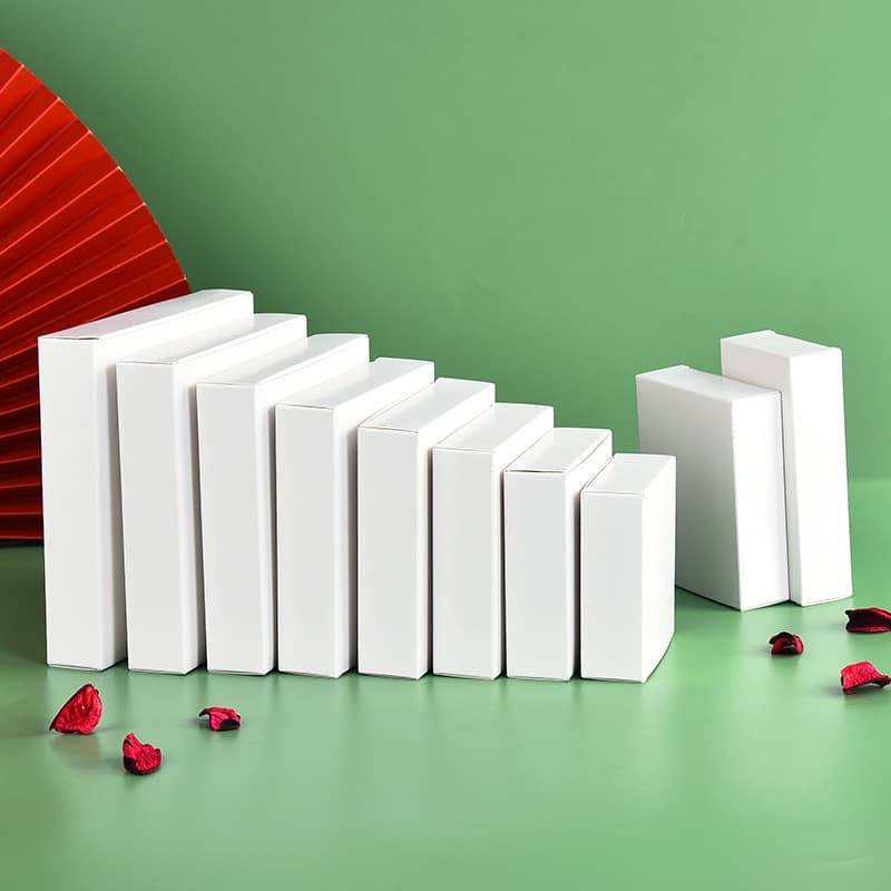 White card carton spot small white box universal white carton cross -border e -commerce card box product small box printing 2