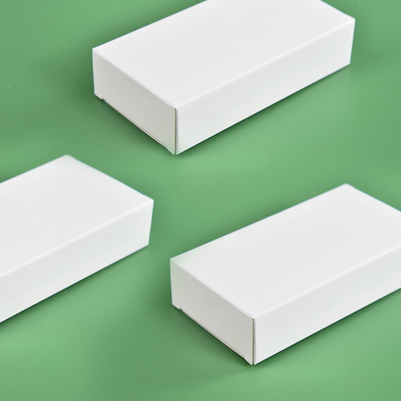 White card carton spot small white box universal white carton cross -border e -commerce card box product small box printing 4