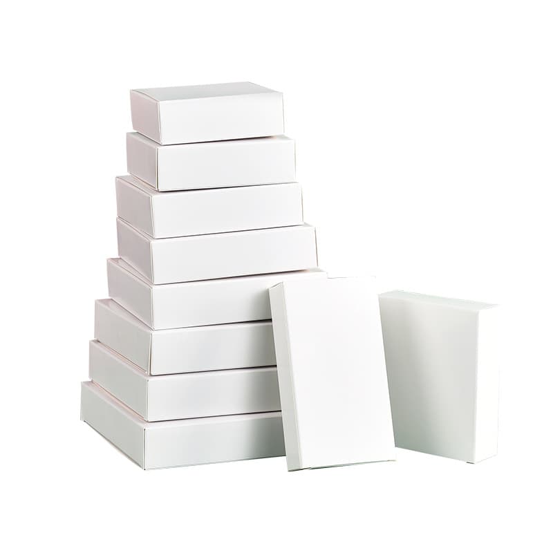 White card carton spot small white box universal white carton cross -border e -commerce card box product small box printing 5