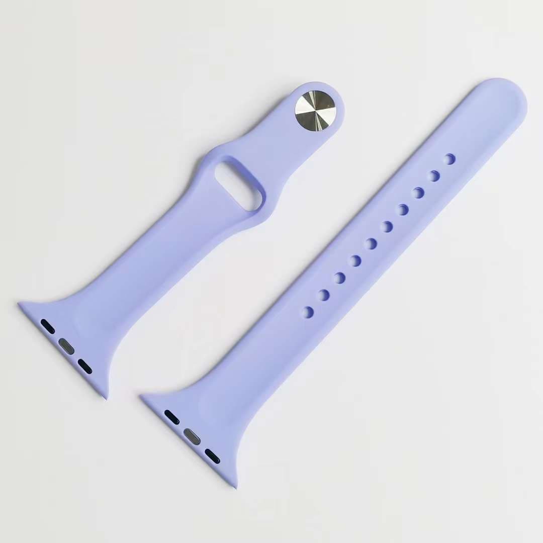 Silicone solid color watch strap, (Physicals) 3