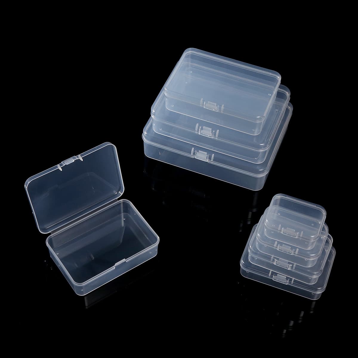 Rectangular plastic accessories, stationery, pack, storage box 3