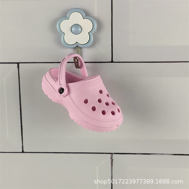 Crocs-style slippers, toy, cartoon cute small accessory, pet, DIY 3