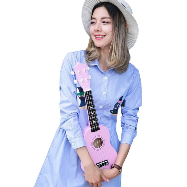 (Cross-border trading), wooden ukulele with a score, guitar, 21 inch, 23 inch, for beginners 5