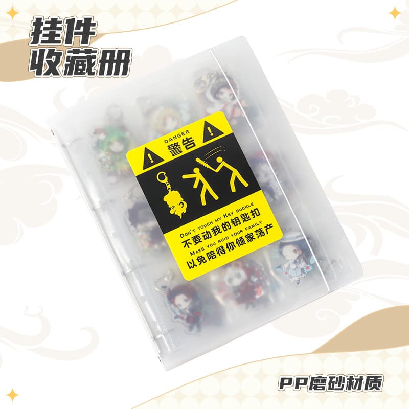 Badge, keychain, cards album, storage system, tear-off sheet 3
