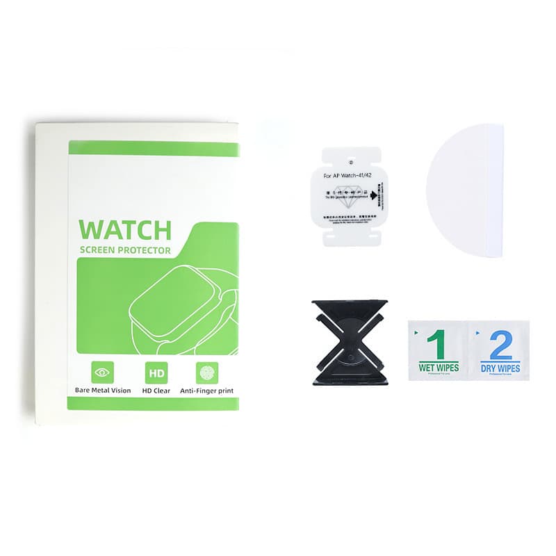 Application of Apple Watch S10 IWATCH membrane hydraulic fingerprint protection film Applewatch watch film 5