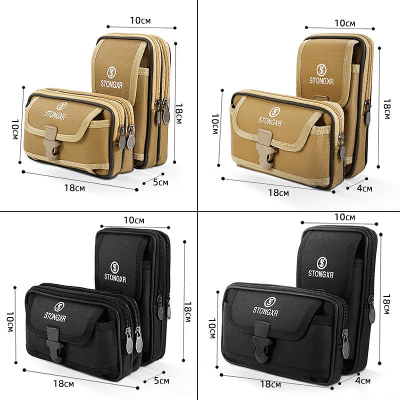 Belt bag for elderly, universal mobile phone, for middle age, 7 inch 4