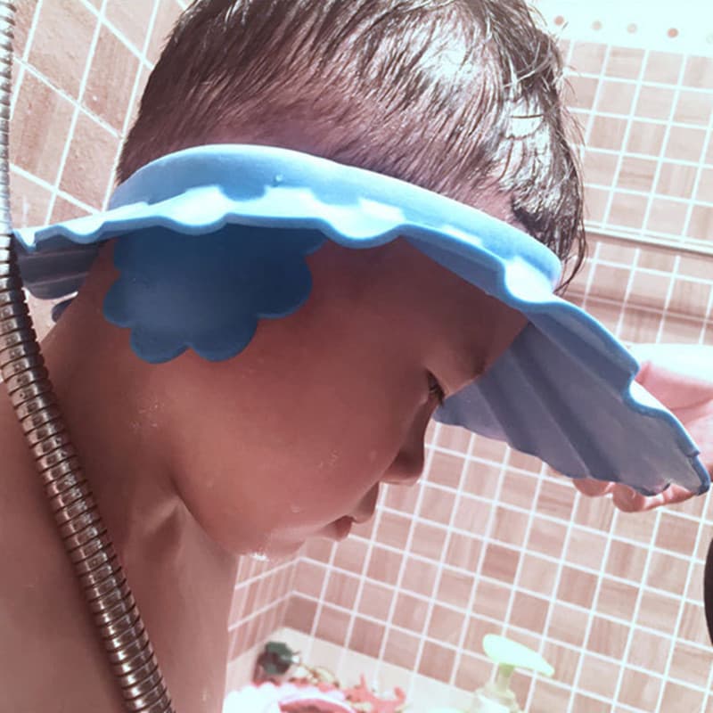 Children's adjustable shower cap, waterproof shampoo for early age, hair cap 2