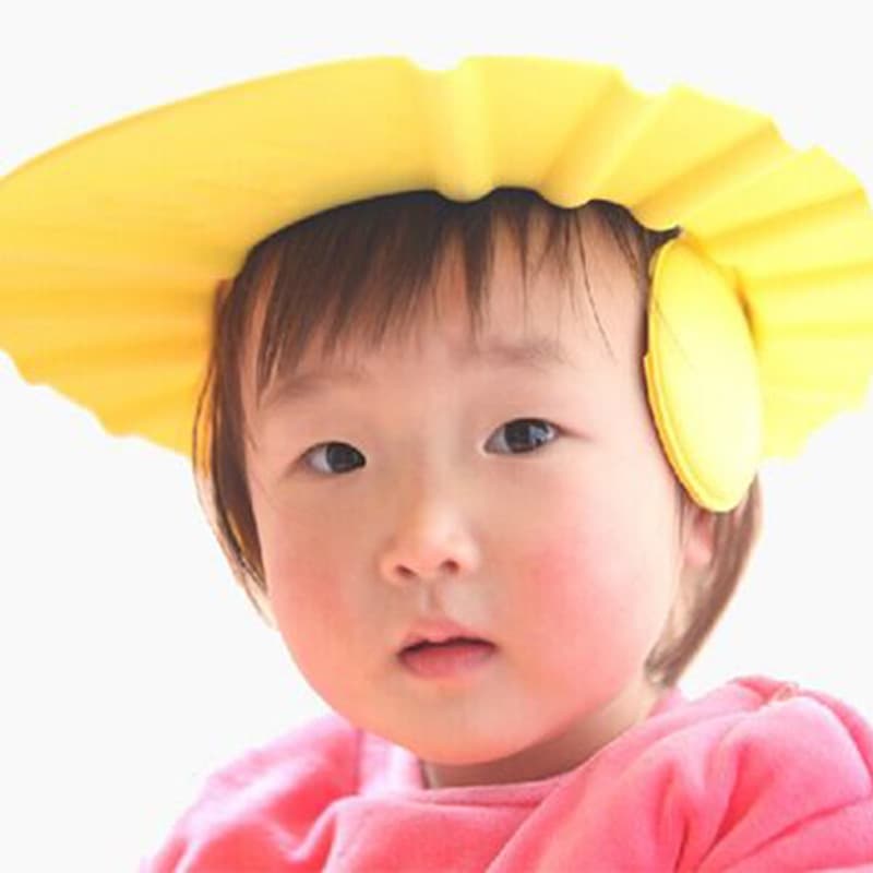Children's adjustable shower cap, waterproof shampoo for early age, hair cap 3