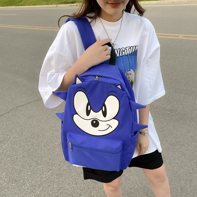 Sony, cartoon backpack, capacious shoulder bag for traveling, for beloved 3