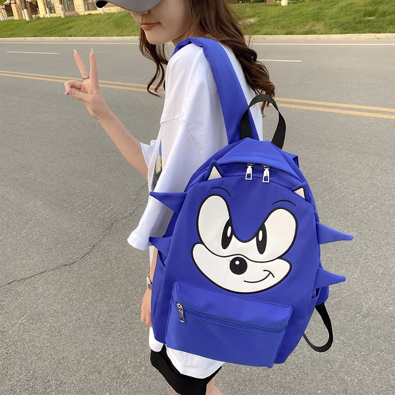 Sony, cartoon backpack, capacious shoulder bag for traveling, for beloved 4