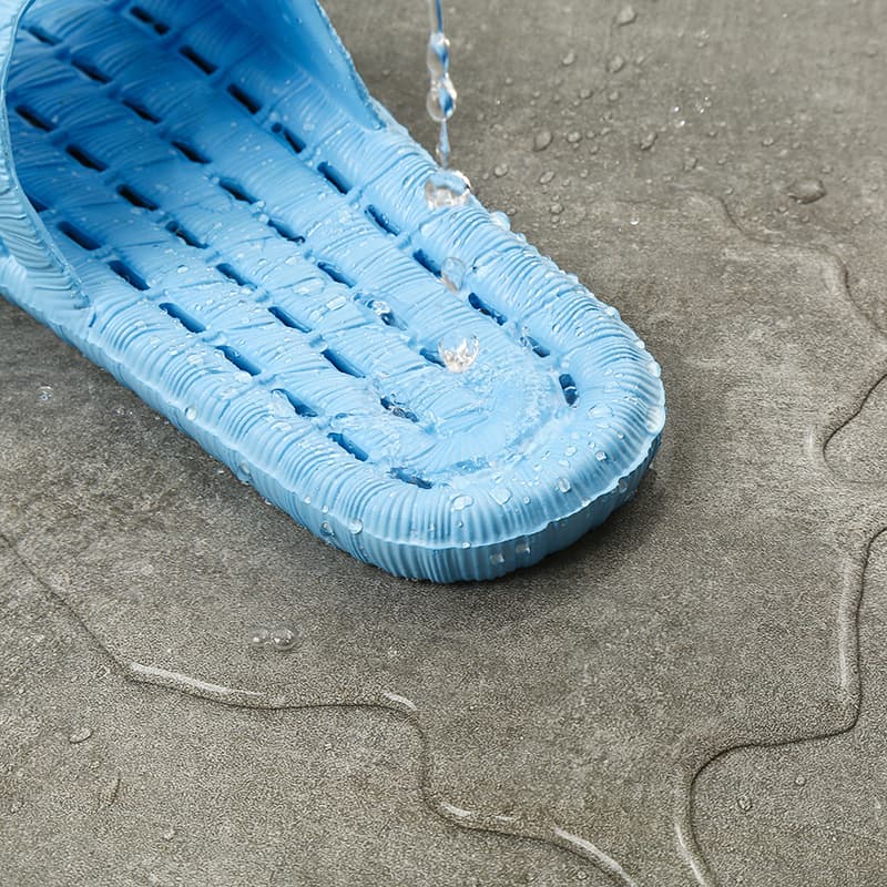 Non-slip quick dry slippers for bathroom all-season, for beloved, soft sole 4