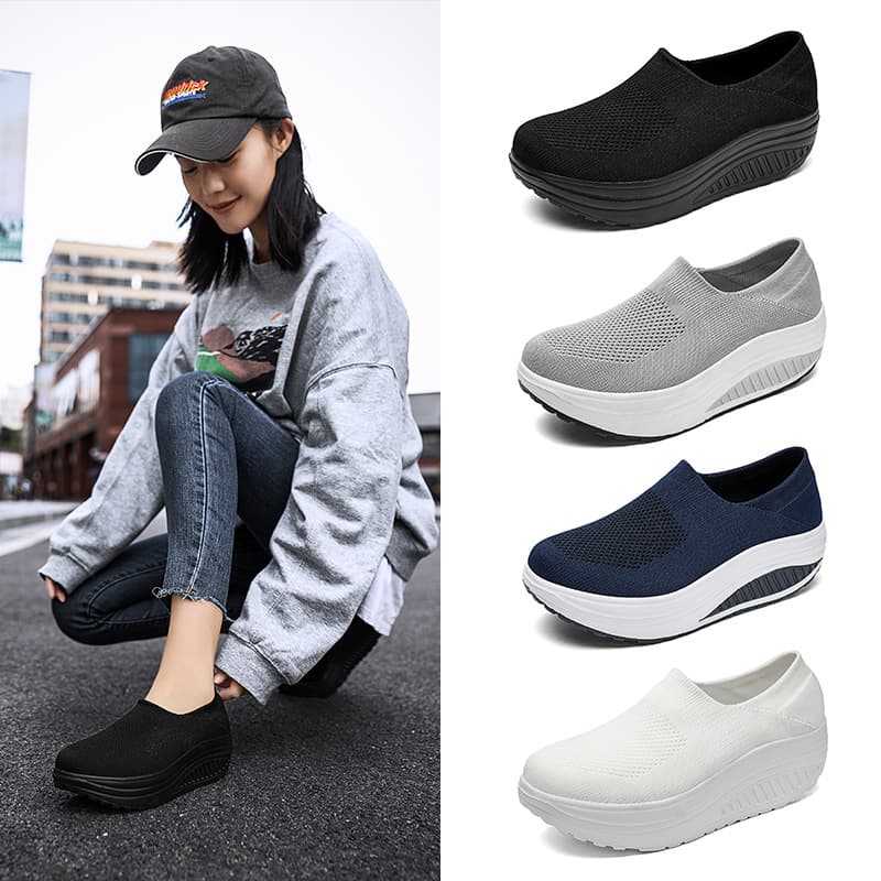 (Cross-border trading), “mom shoes”, shoes, sneakers, lightweight baby rocker platform, plus size 5