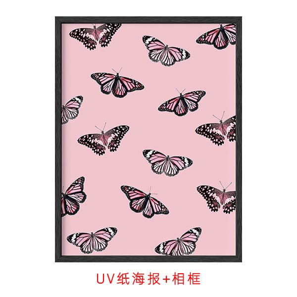 Amazon refined bedroom hanging painting DECOR art poster ins Modern background wall living room decorative painting 9
