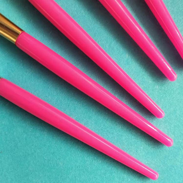 Single eye shadow brush rod red handle eye brush makeup tool sponge stick beauty tool painting eye shadow brush 7.3 2