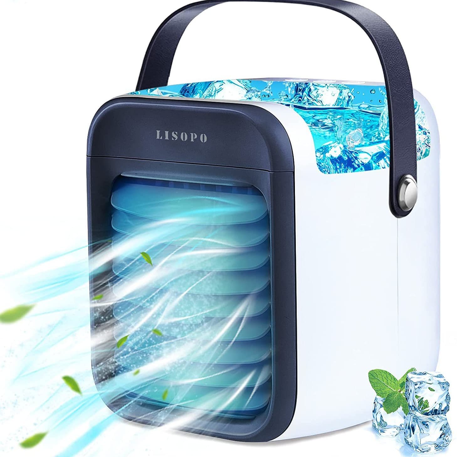Handheld effective air fan, small humidifier 3