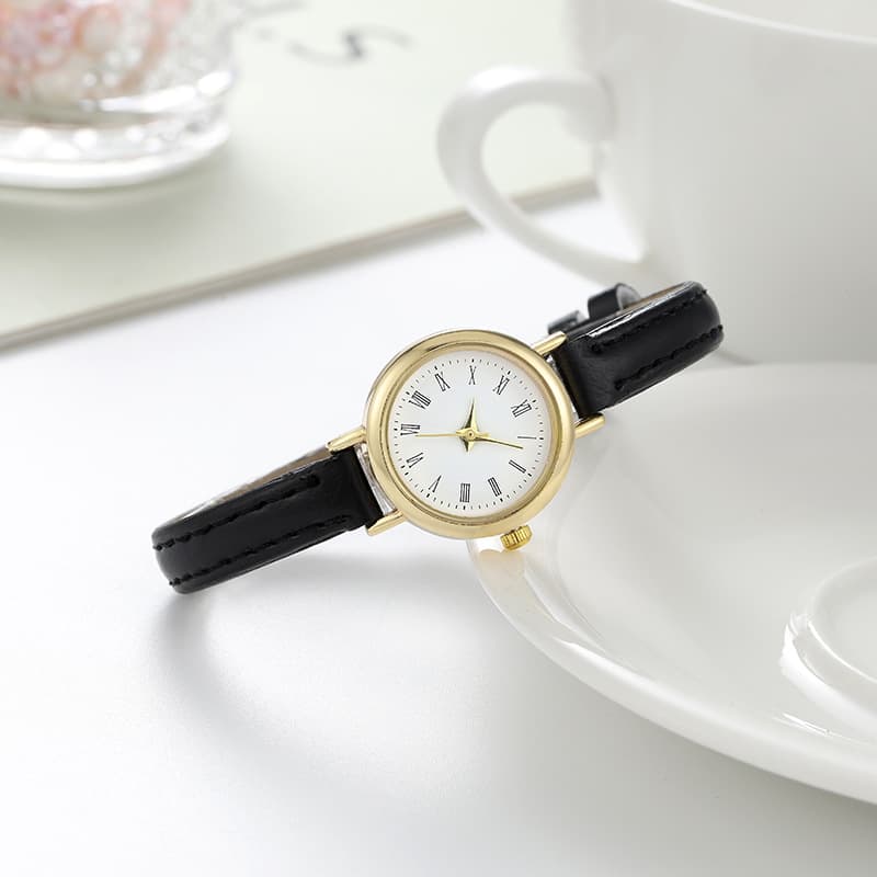 Cute dial, watch strap, women's watch, small dial, (Physicals) 2