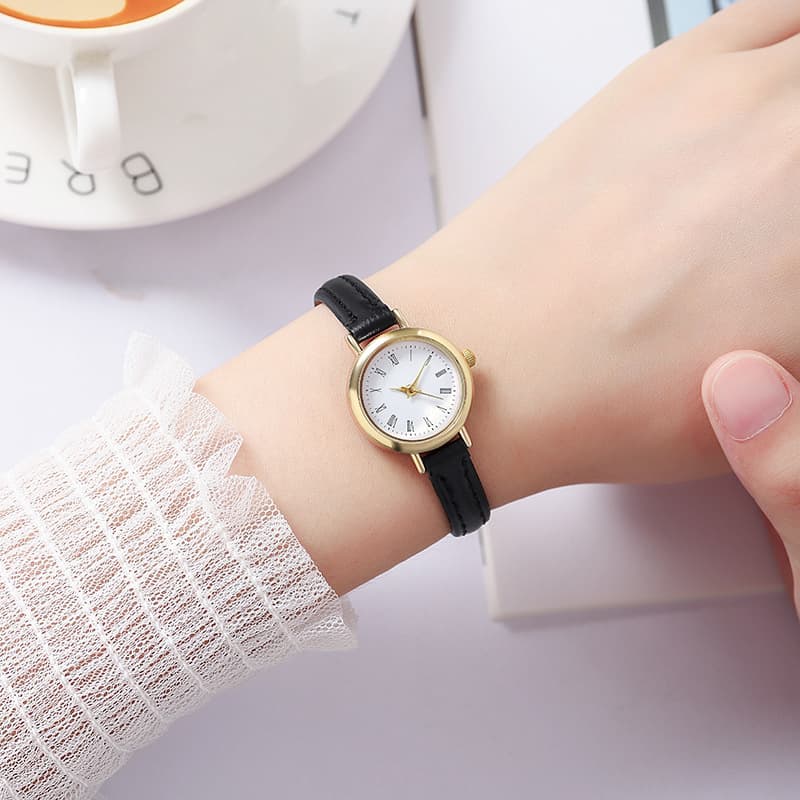 Cute dial, watch strap, women's watch, small dial, (Physicals) 3