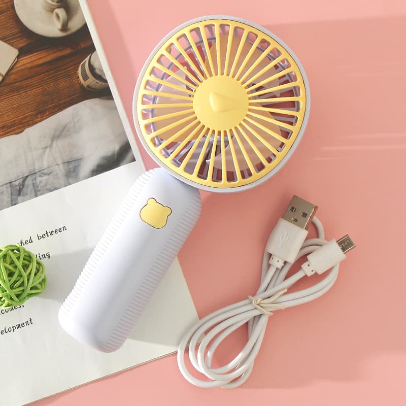 Summer cool handheld small table air fan 4