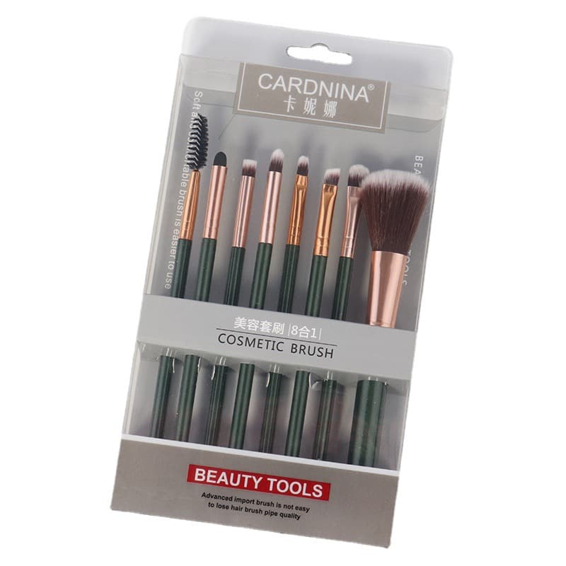 Set, foundation, cosmetic concealer brush, 8 pieces, for beginners 5