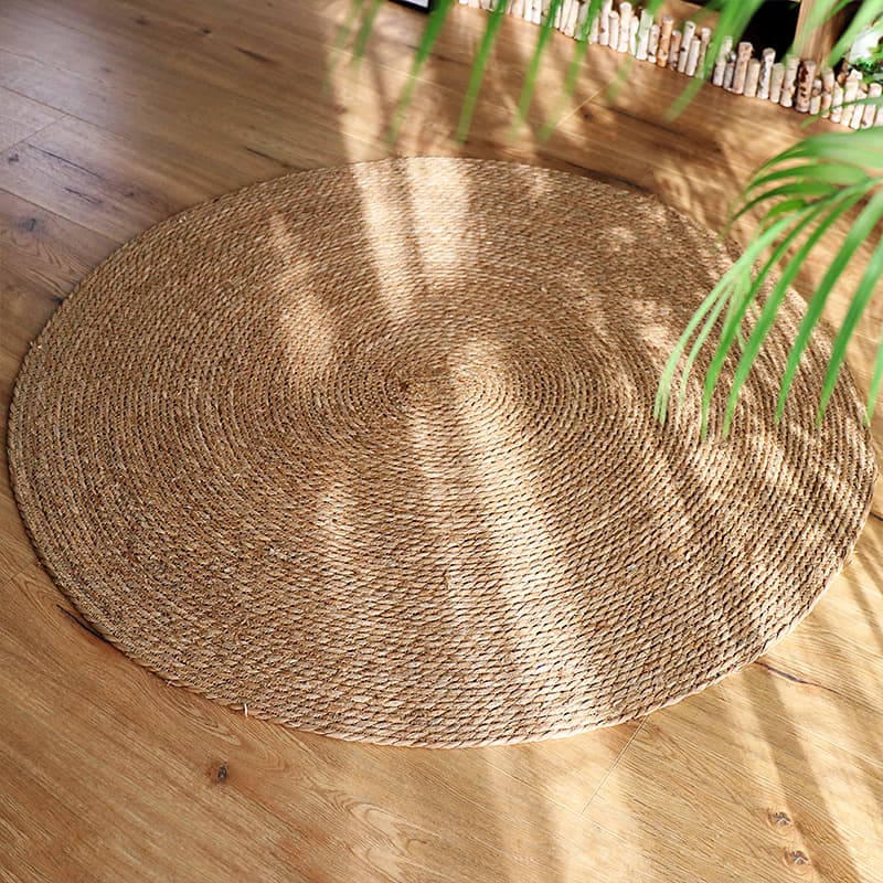 Straw carpet for bed