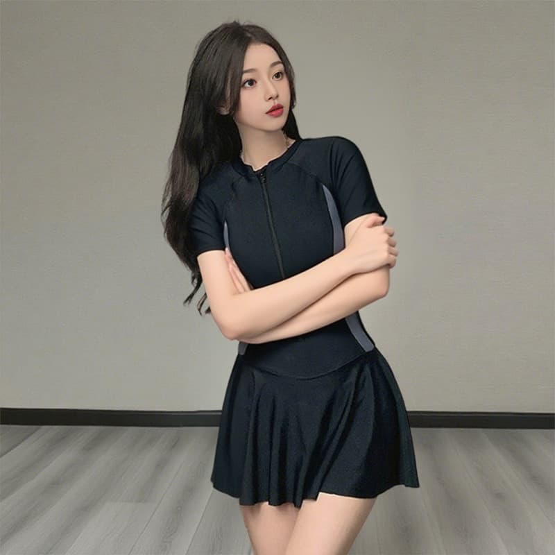 (Wholesale), swimwear, sports black skirt 3