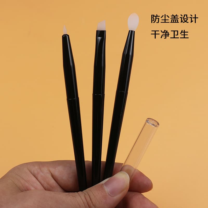 Silicone brush, eye pencil, set, full set, (Physicals) 4