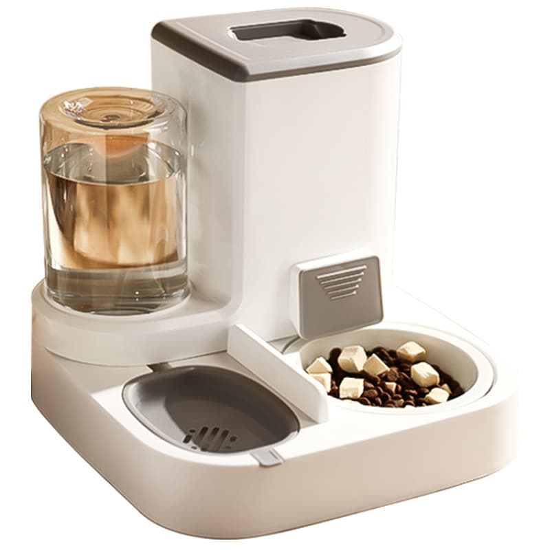 Popular automatic cat feeding water feeder dog bowl and cat basin two-in-one water dispenser feeder cat bowl cross-border wholesale 5