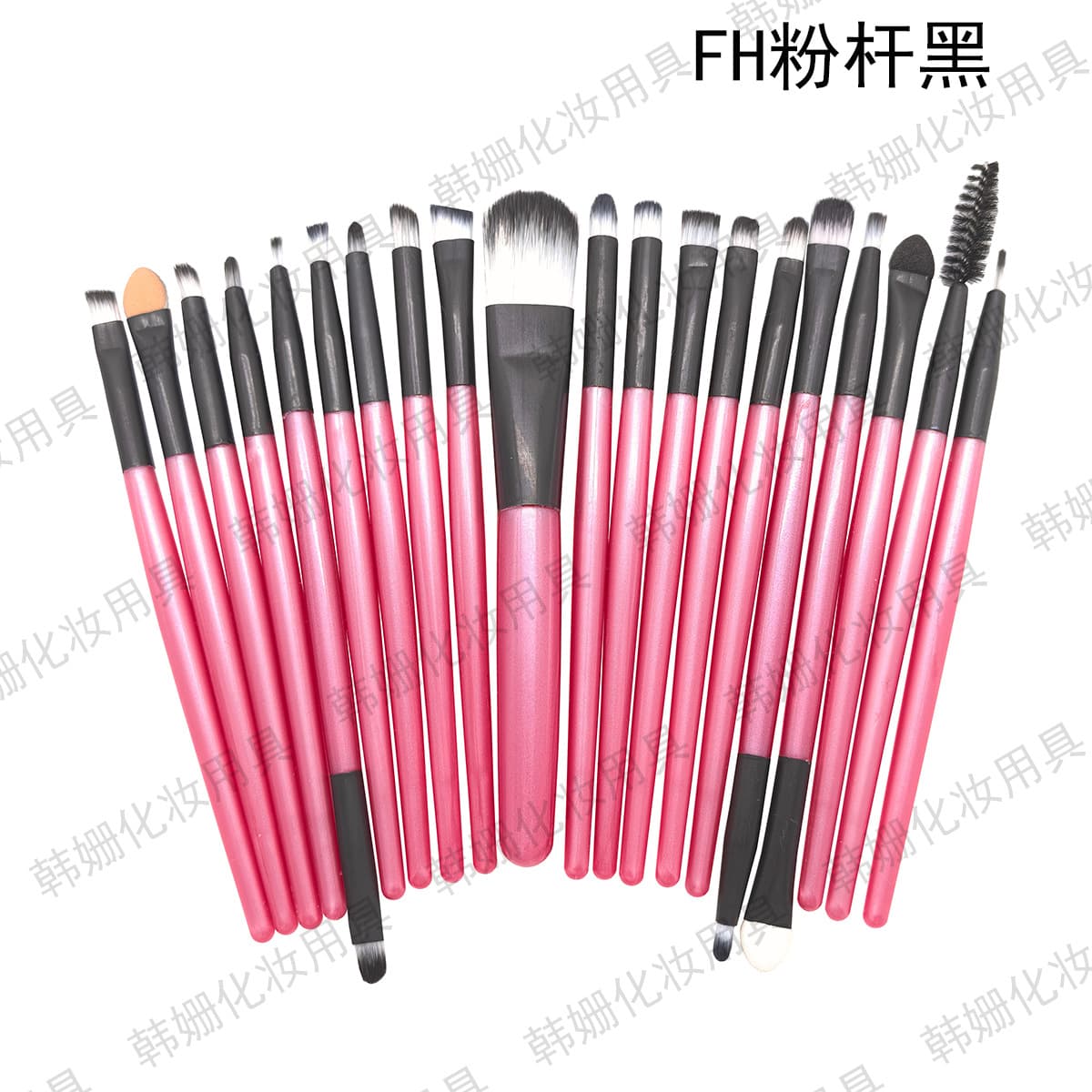 Brush, eye pencil, direct factory sales, 20 pieces, full set, with your logo imprint 3