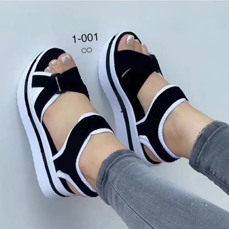 (Cross-border trading), beach sandals with velcro, European style, plus size