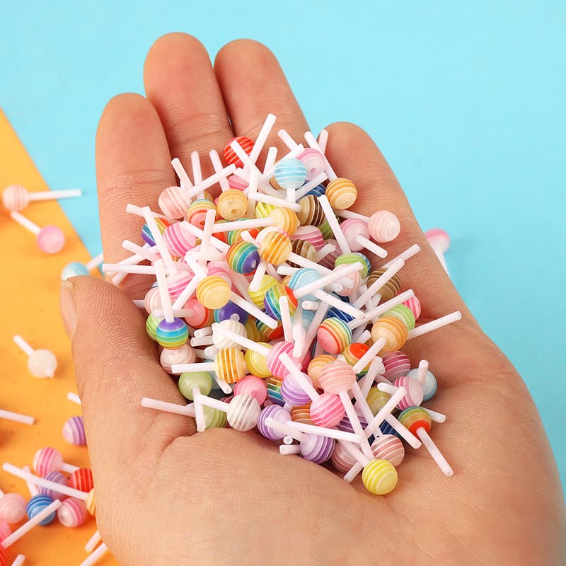 (Wholesale), small realistic nail stickers for manicure for nails, food play, phone case with accessories 4