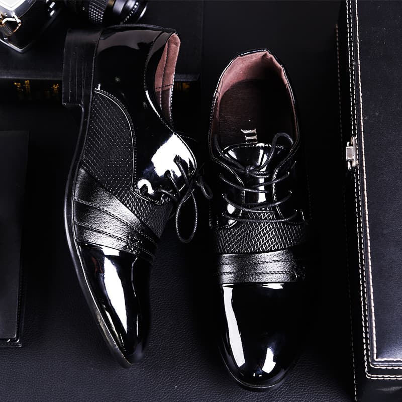 [leather shoes for men men formal shoes men shoes summer shoe] 3