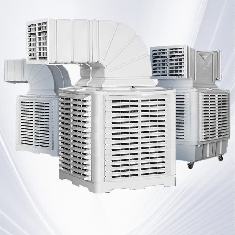 Mobile environmentally friendly air conditioning workshop factory wall hanging wet curtain evaporated water air conditioning breeding industrial water cooler 4