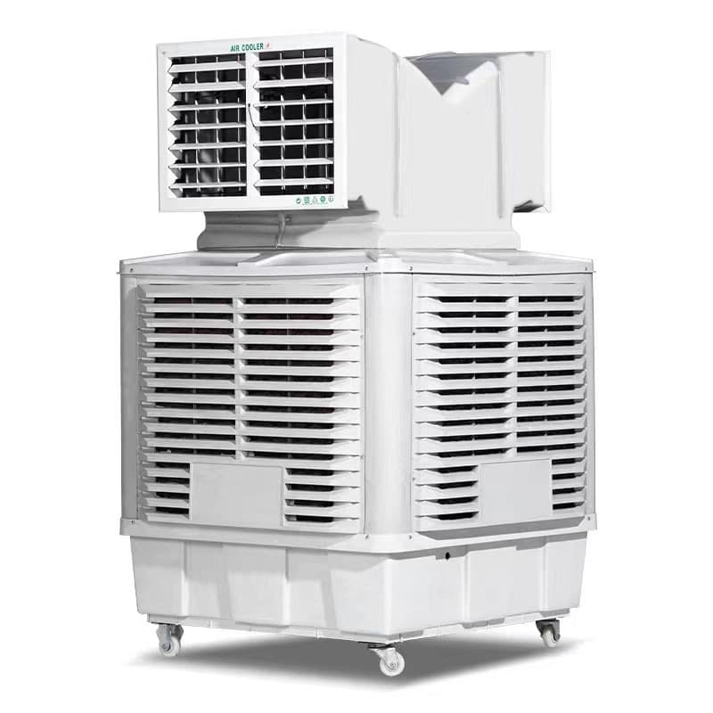 Mobile environmentally friendly air conditioning workshop factory wall hanging wet curtain evaporated water air conditioning breeding industrial water cooler 5