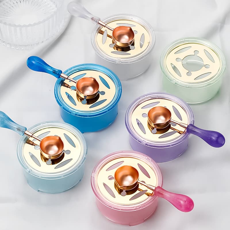 Original innovative products Fantasy bubble lacquer furnace Spicy crystal stove spoon lacquer seal wholesale 2