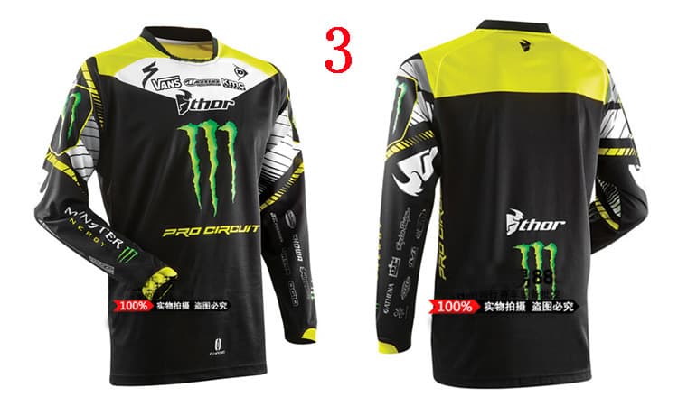 (Cross-border trading), kawasaki, summer long-sleeve, off-road jersey, mountain racing car 4