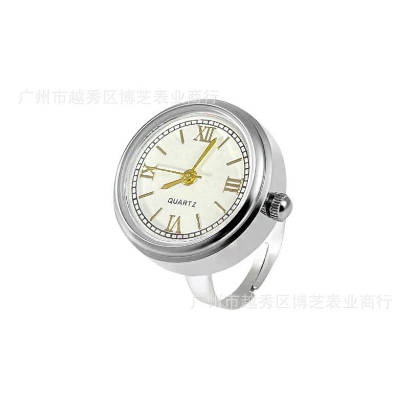 Waterproof ring, adjustable creative small universal watch for men and women 5