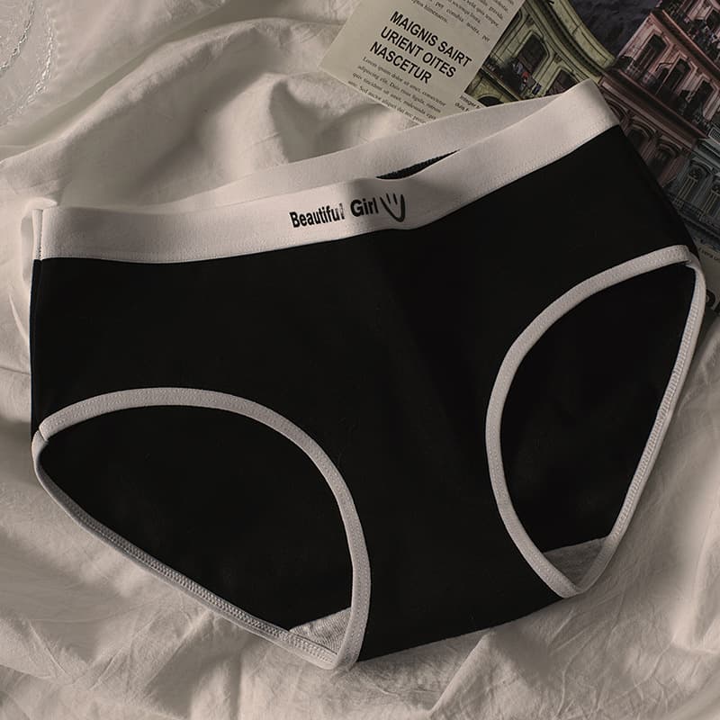 Cotton underwear, pants, trousers, mid rise 4