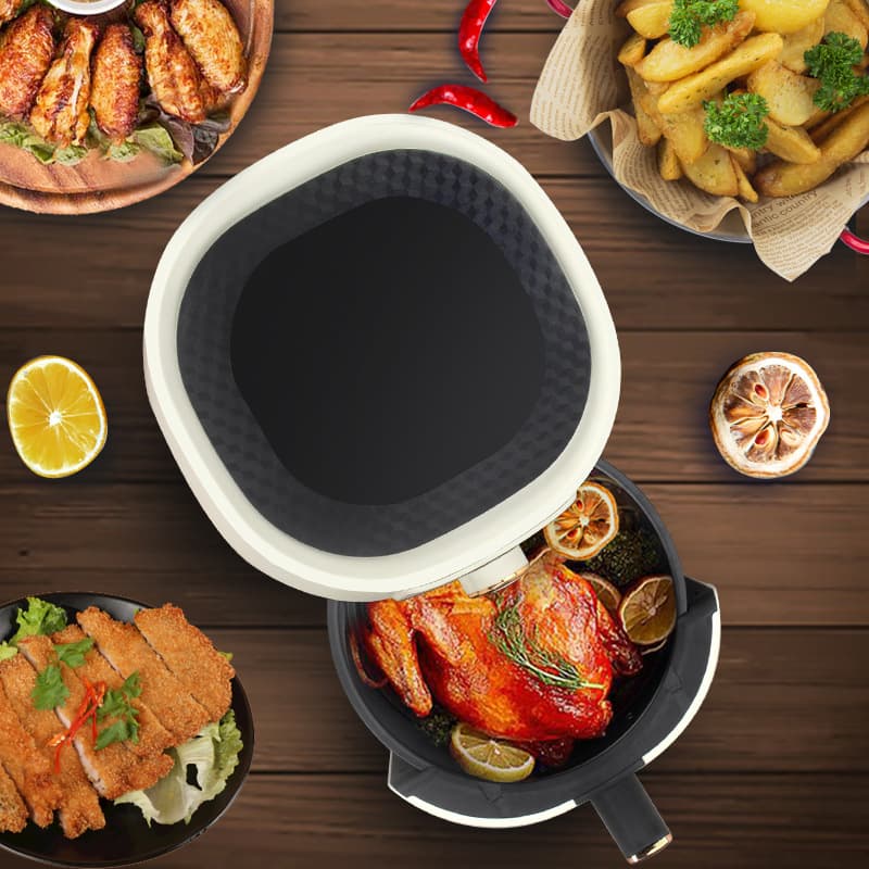 Xianke Air Fryer Pan Multi-Function Touch Control Smart Large Capacity Oil-Free Frying Pot 3