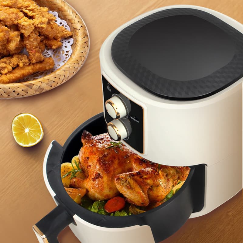 Xianke Air Fryer Pan Multi-Function Touch Control Smart Large Capacity Oil-Free Frying Pot 4