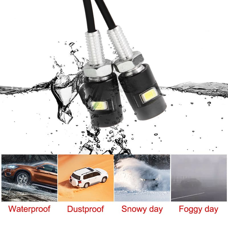 Factory car motorcycle LED license plate light 5630 5730 license plate light screw light pour car light eagle eye light 2