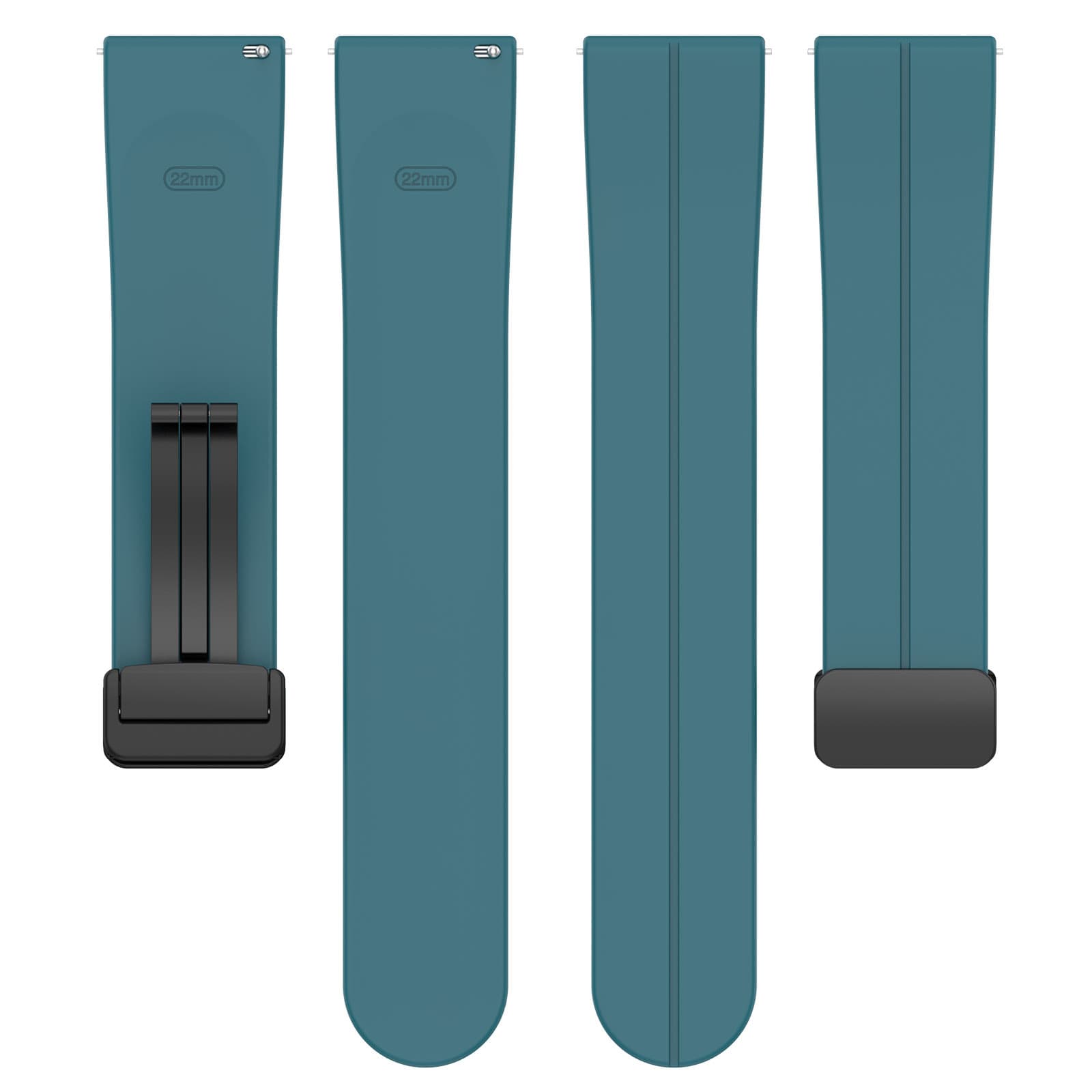 Magnetic Snap Wristband for Huami Amazfit Active2 Square & Bip5 3
