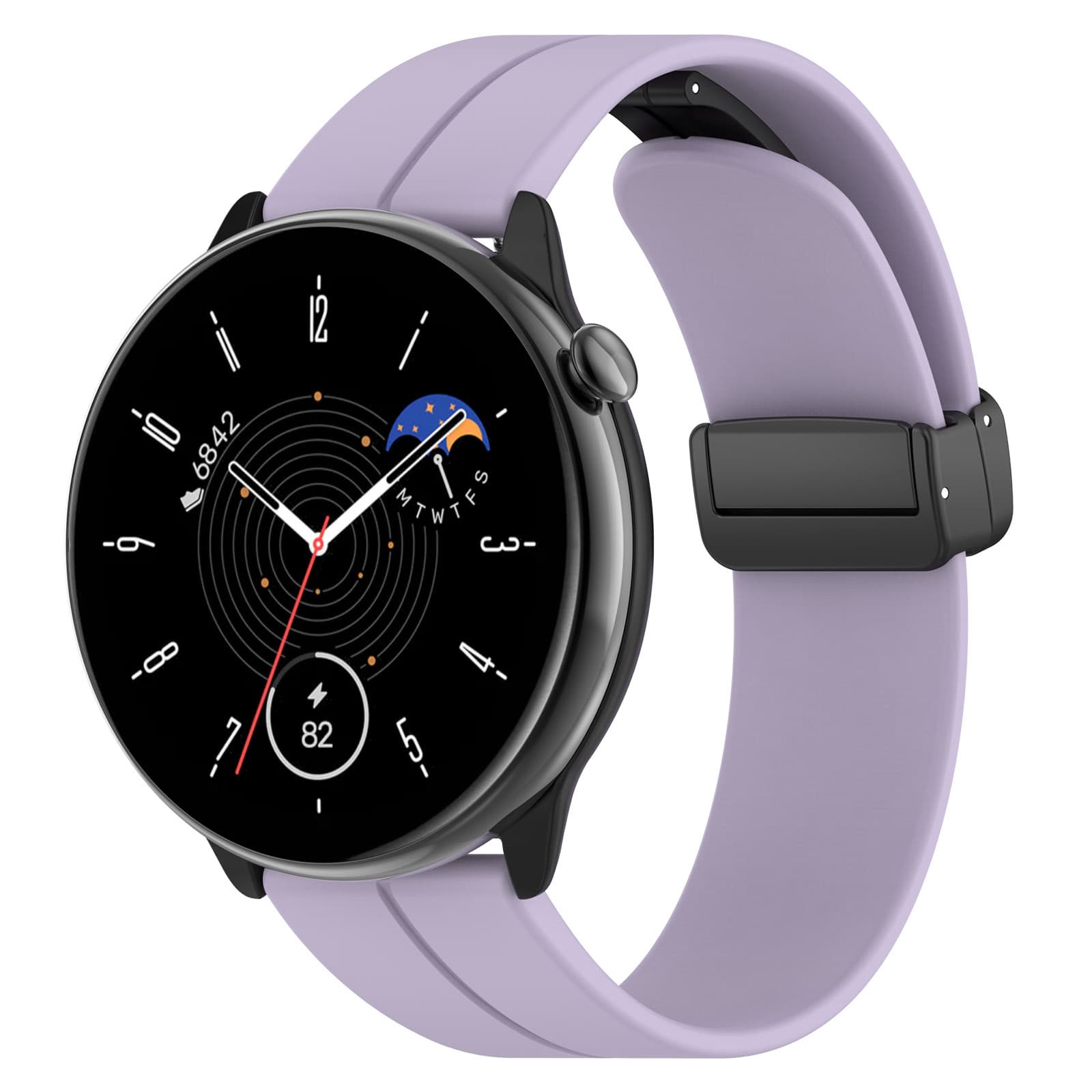 Magnetic Snap Wristband for Huami Amazfit Active2 Square & Bip5 5