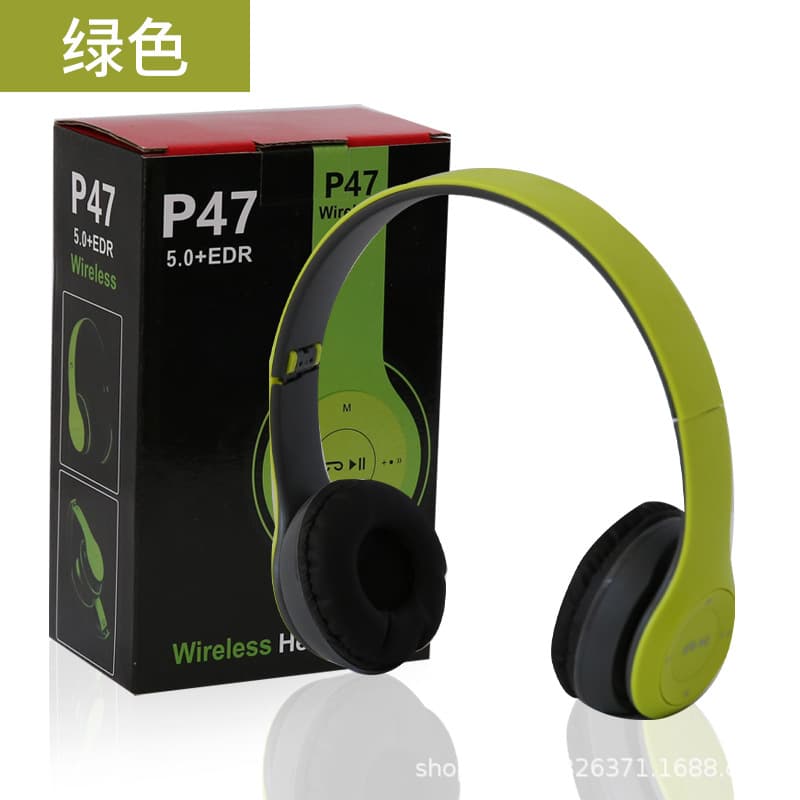P47 Foldable headphones, bluetooth, Birthday gift 3