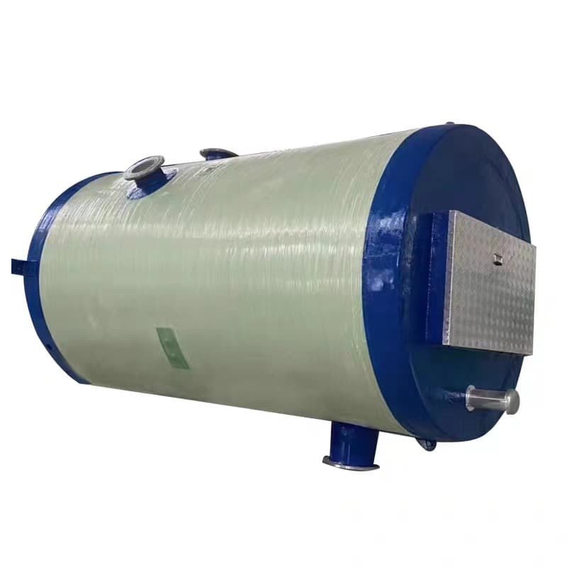 Integrated lifting pump station underground sewage rainwater processor fiberglass tank remote intelligent control equipment 5